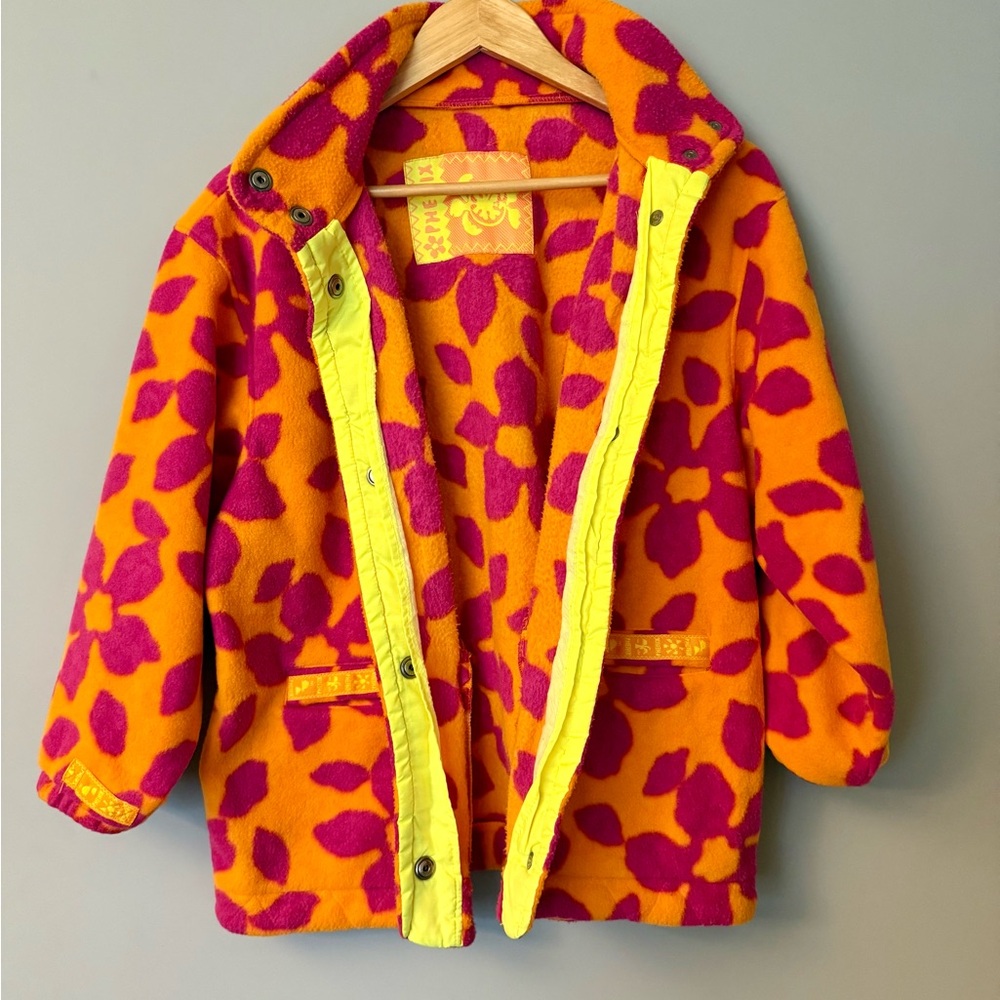Phenix Vintage 90’s Fleece Jacket with Metal Whale Snap Buttons Please Read Desc - Picture 13 of 14